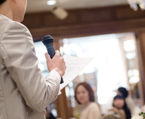 結婚式スピーチ対策コース